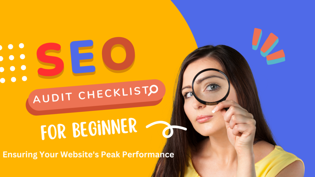 SEO checklist for website by 4dmarketify 